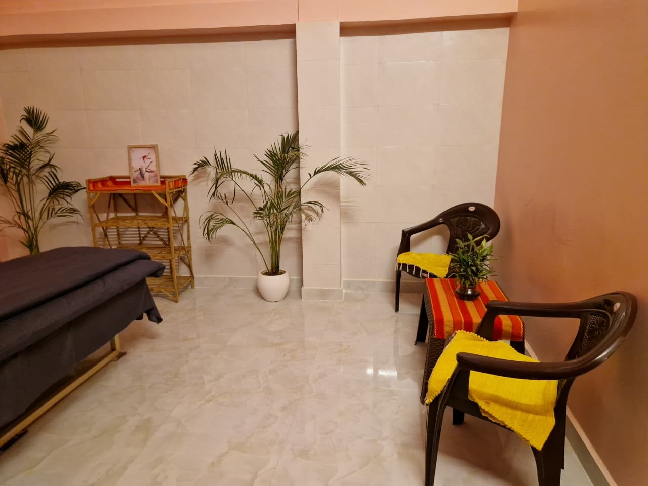Relaxing seating corner